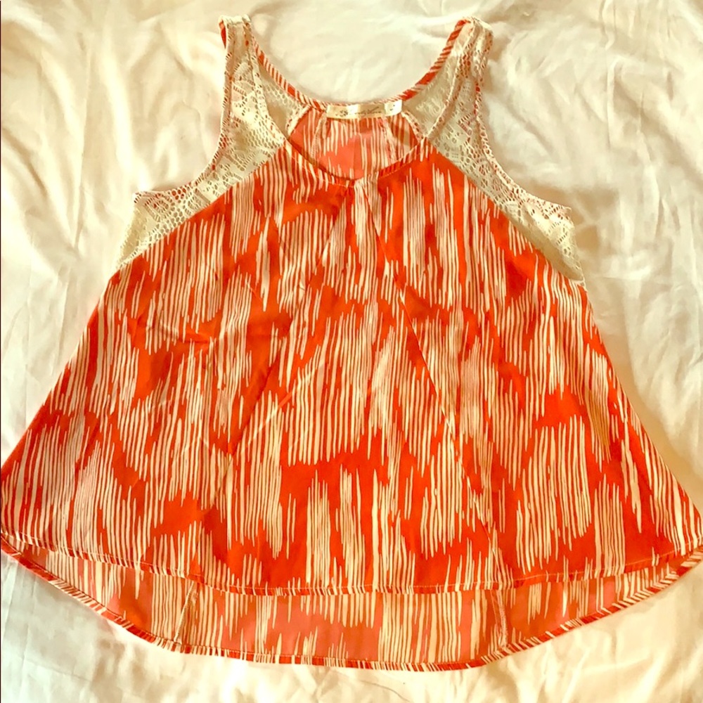 Tank top blouse.